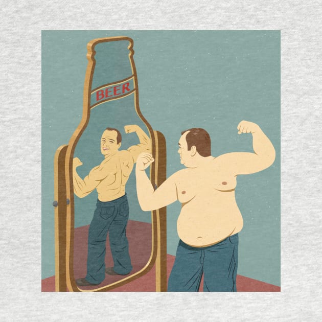 Beer Mirror by John Holcroft